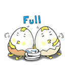 Boiled egg,duck egg and chicken egg（個別スタンプ：8）