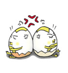 Boiled egg,duck egg and chicken egg（個別スタンプ：22）