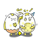 Boiled egg,duck egg and chicken egg（個別スタンプ：38）