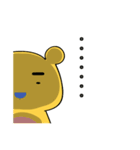 Chage pig and bear Qiaqi（個別スタンプ：4）