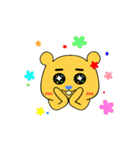 Chage pig and bear Qiaqi（個別スタンプ：6）