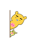 Chage pig and bear Qiaqi（個別スタンプ：22）