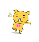 Chage pig and bear Qiaqi（個別スタンプ：24）