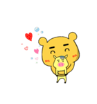 Chage pig and bear Qiaqi（個別スタンプ：25）