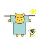 Chage pig and bear Qiaqi（個別スタンプ：26）