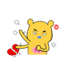 Chage pig and bear Qiaqi（個別スタンプ：29）