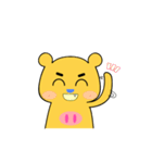 Chage pig and bear Qiaqi（個別スタンプ：39）