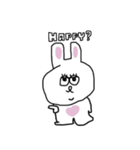 ウサギと動物たち（個別スタンプ：2）
