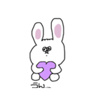 ウサギと動物たち（個別スタンプ：9）