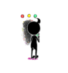 Small blackman（個別スタンプ：4）