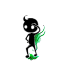 Small blackman（個別スタンプ：5）