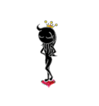 Small blackman（個別スタンプ：9）
