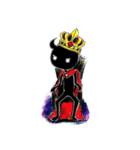 Small blackman（個別スタンプ：13）
