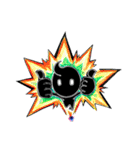Small blackman（個別スタンプ：21）
