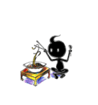 Small blackman（個別スタンプ：27）