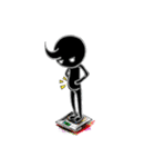 Small blackman（個別スタンプ：28）