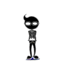 Small blackman（個別スタンプ：33）