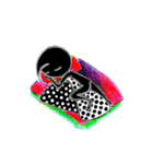 Small blackman（個別スタンプ：37）