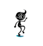 Small blackman（個別スタンプ：40）