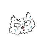 White Cat Niu＆Poodle（個別スタンプ：13）