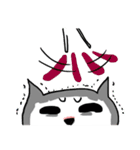 White Cat Niu＆Poodle（個別スタンプ：22）