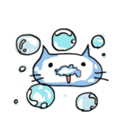 White Cat Niu＆Poodle（個別スタンプ：32）