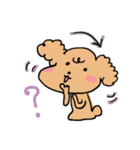White Cat Niu＆Poodle（個別スタンプ：36）