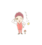 楽しく働くビジネスマン！（個別スタンプ：1）