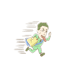 楽しく働くビジネスマン！（個別スタンプ：2）