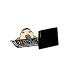 髪あるサギちゃん（個別スタンプ：6）