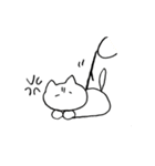 ねこのきぐるみとねこ（個別スタンプ：14）