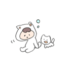 ねこのきぐるみとねこ（個別スタンプ：21）