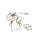 ねこのきぐるみとねこ（個別スタンプ：30）