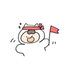 ねこのきぐるみとねこ（個別スタンプ：35）