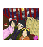 ひのパレの妖精おぶにゃん（個別スタンプ：22）