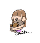 スト子の一日（個別スタンプ：6）