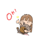 スト子の一日（個別スタンプ：17）