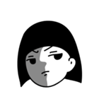 Girls do not speak（個別スタンプ：8）