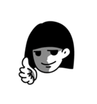 Girls do not speak（個別スタンプ：14）