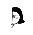 Girls do not speak（個別スタンプ：19）