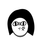 Girls do not speak（個別スタンプ：21）