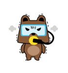 Scuba Bear（個別スタンプ：7）