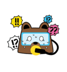 Scuba Bear（個別スタンプ：10）