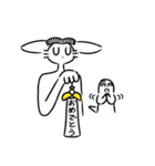 インコとウサギのかわいいスタンプ(修正版)（個別スタンプ：13）