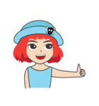 Little Girl (Red Hair)（個別スタンプ：3）