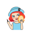 Little Girl (Red Hair)（個別スタンプ：4）