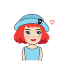 Little Girl (Red Hair)（個別スタンプ：5）