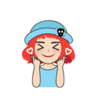 Little Girl (Red Hair)（個別スタンプ：7）