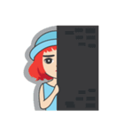Little Girl (Red Hair)（個別スタンプ：11）