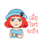 Little Girl (Red Hair)（個別スタンプ：12）